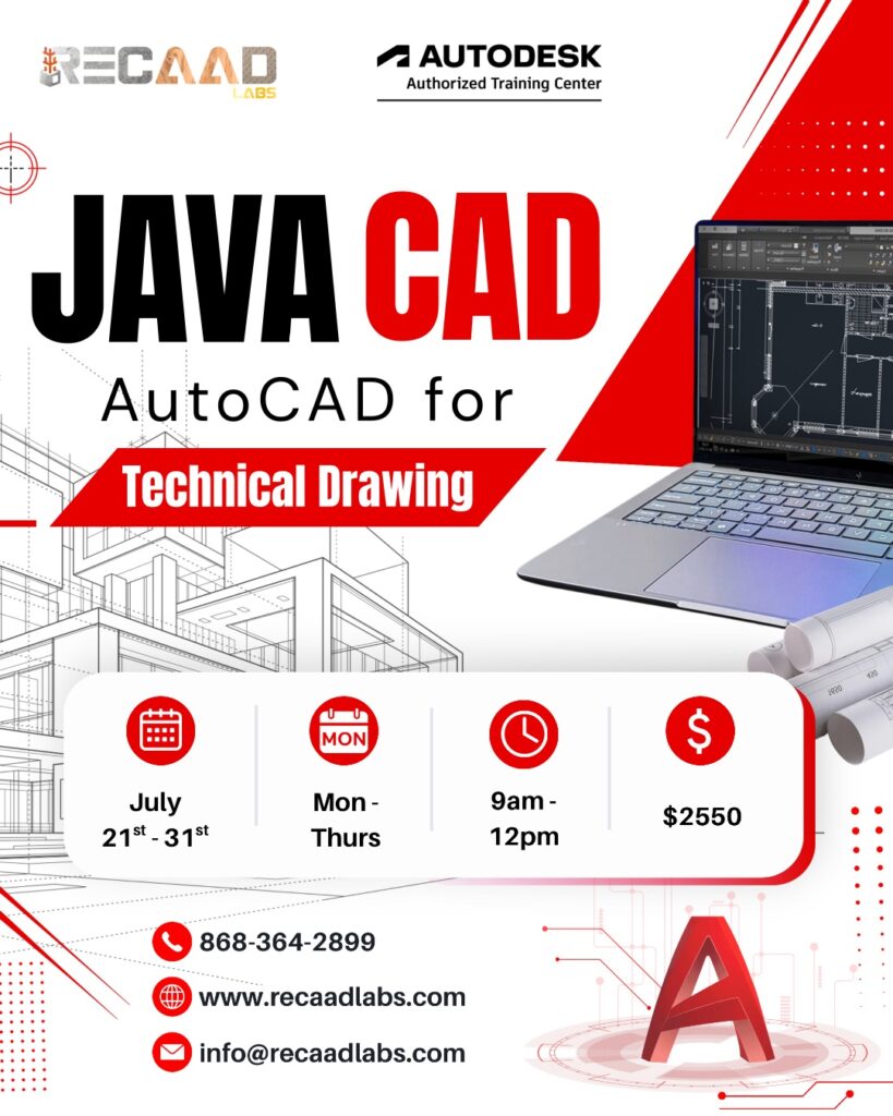 JAVA CAD: AutoCAD For Technical Drawing - RECAAD Labs